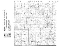 Garrett Township - North, Atwood, Garrett, Ficklin, Douglas County 1950